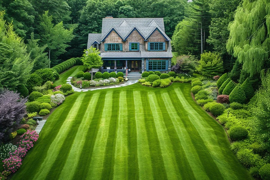 cordless battery lawn mower